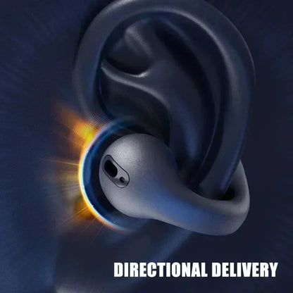 T75 Bone Conduction Wireless Bluetooth 5.3 Sports Headphones