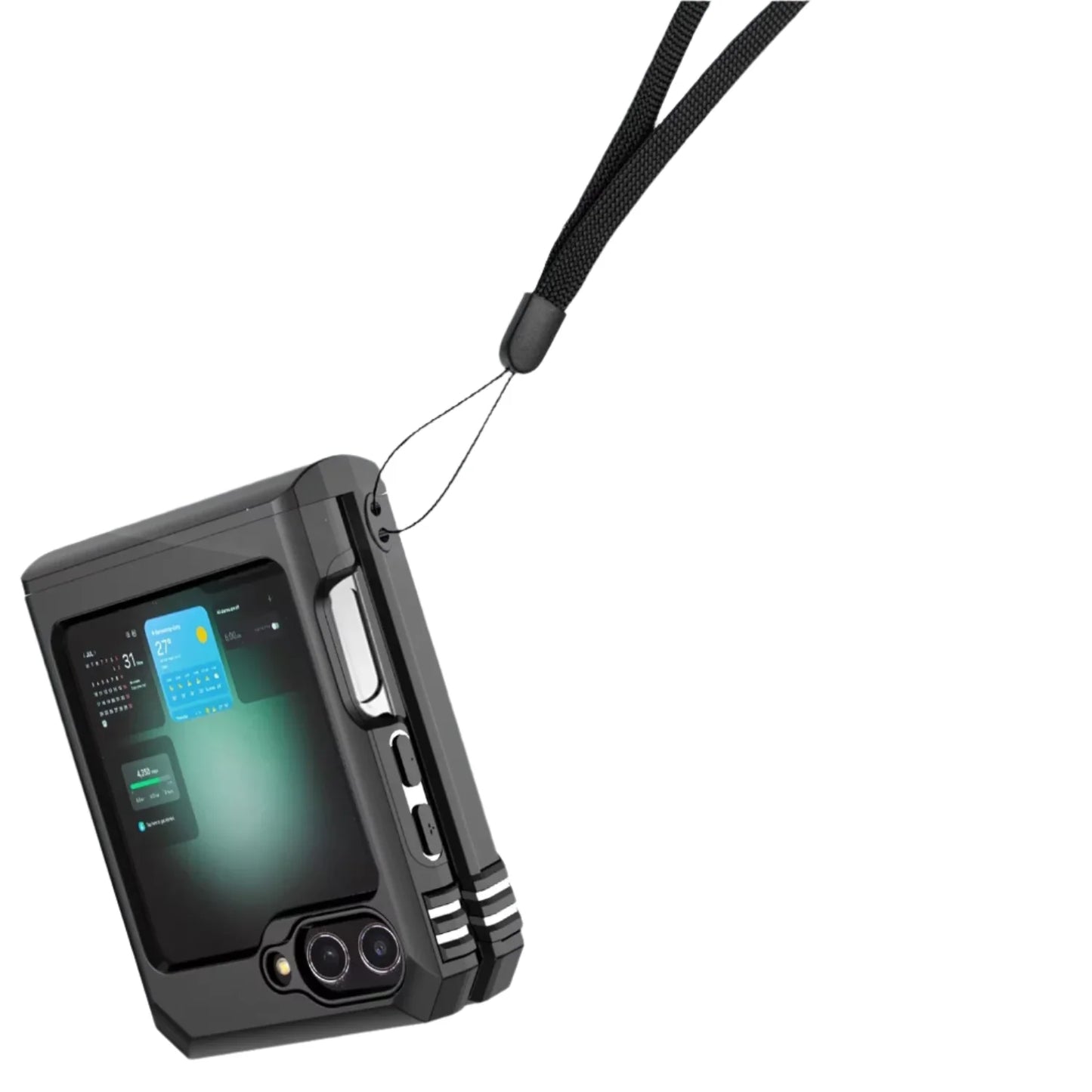 Samsung Galaxy Z Flip7 Phone Case with Ring Bracket (8 colours available)