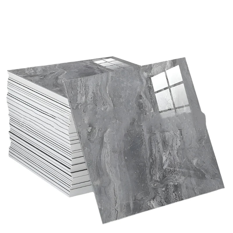 PVC Self-Adhesive Marble Waterproof Floor Tiles (available in 10 designs)