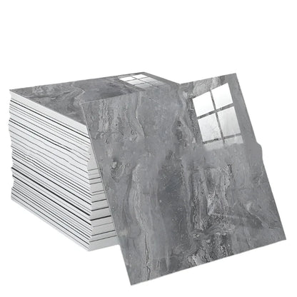 PVC Self-Adhesive Marble Waterproof Floor Tiles (available in 10 designs)