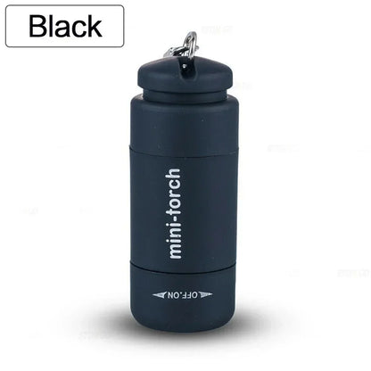 USB Rechargeable Mini Keychain Flashlight – Pocket LED Torch