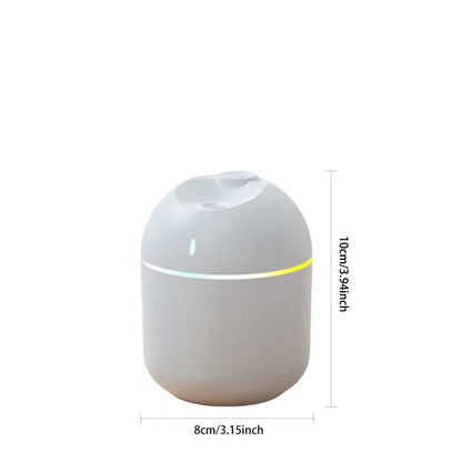 270ml USB Air Humidifier & Aroma Diffuser with LED Night Light