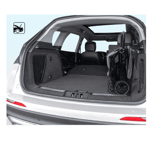 Newborn Pram & Capsule – FlexGo Auto Folding Stroller with Capsule + ISOFIX Base (Black)