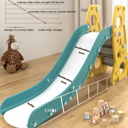 Kids swing and slide set Rocket - image 3