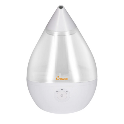 Crane - Droplet 1.9L with Vapour Pad Tray - Clear