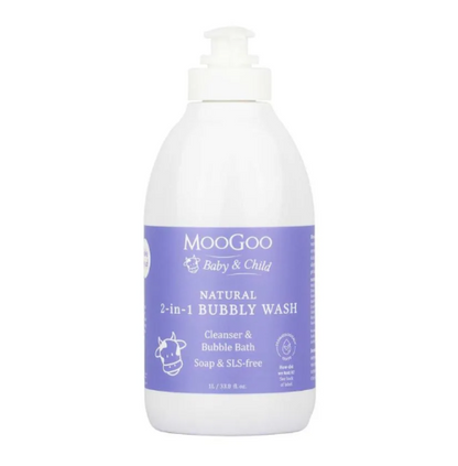 MooGoo - 2-in-1 Natural Bubbly Wash