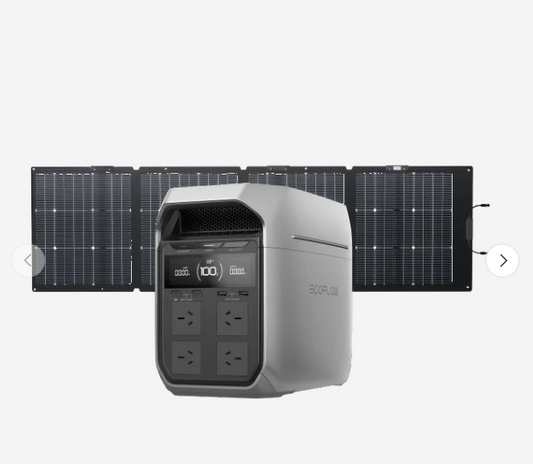 EcoFlow DELTA 3 Plus + 220W Bi-Facial Solar Panel Bundle