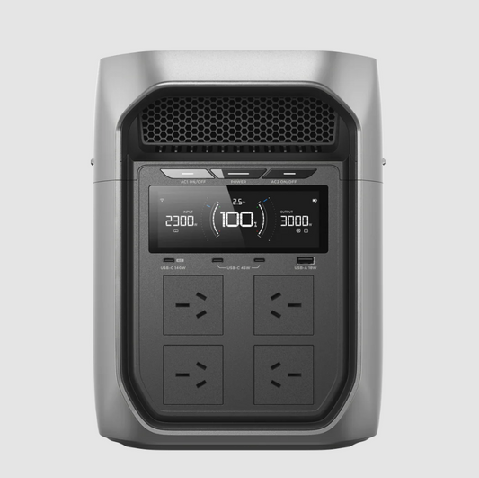 EcoFlow DELTA 3 Max Plus Portable Power Station – 3000W | 2048Wh