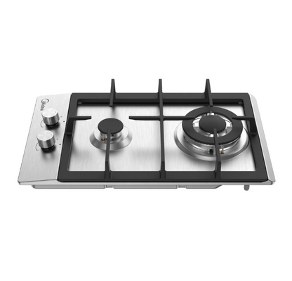 Midea 30cm 2 Burner Gas Hob Stainless Steel 30SB005ALD33