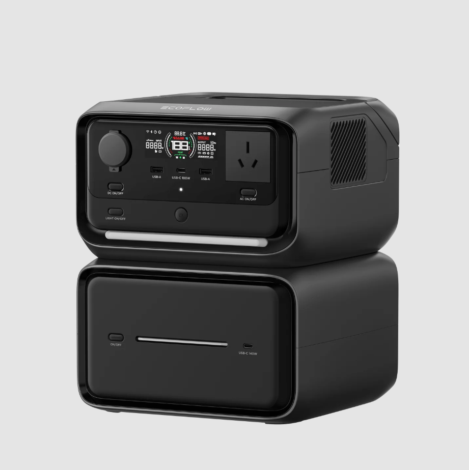 EcoFlow RIVER 3 Max Plus Portable Power Station | 600W | 858Wh