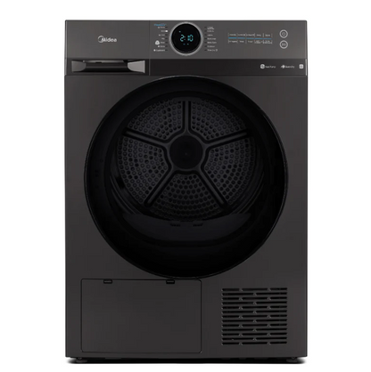 Midea 9kg Heat Pump Tumble Dryer with Smart Control – Black | MD200H90WB/T-AU