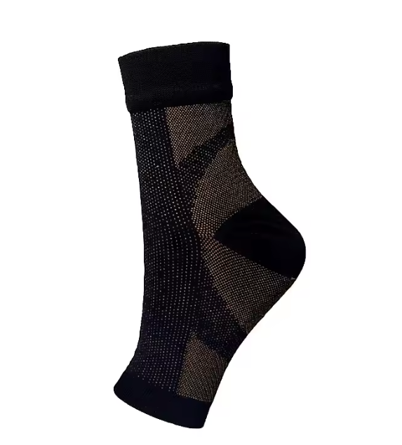 Compression Ankle Support Sleeves – 1 Pair for Sport, Exercise & Everyday Support