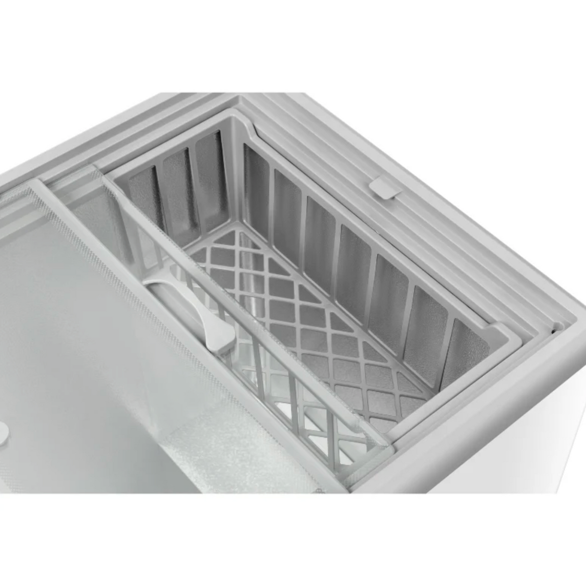 Midea 82L Chest Showcase Fridge/Freezer – Flat Glass Door Inverter | MDRZ163FGM01AP
