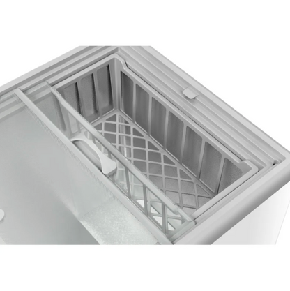 Midea 82L Chest Showcase Fridge/Freezer – Flat Glass Door Inverter | MDRZ163FGM01AP