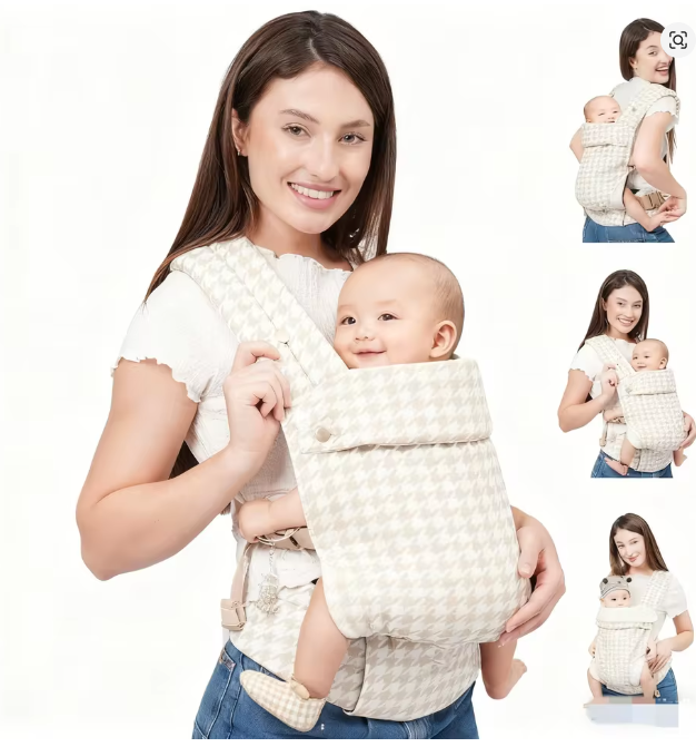 Premium Baby Wrap Carrier | Soft Ergonomic Baby Sling for Newborns & Toddlers