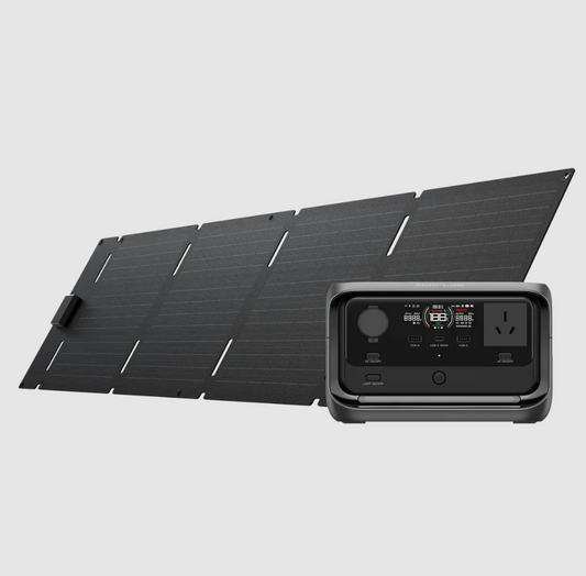EcoFlow RIVER 3 Plus + 60W Solar Panel Bundle