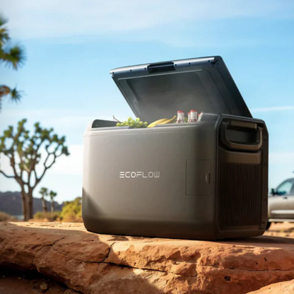 EcoFlow Classic Glacier 45L – Dual-Zone Portable Fridge-Freezer + Plug-in Battery