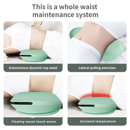Heated Waist Massager with Air Compression & Vibration – Lumbar Support Massage Belt