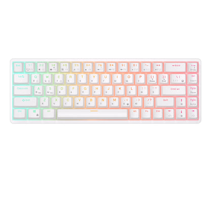 RGB Mechanical Gaming Keyboard – 68 Keys, Hot-Swappable, Wireless