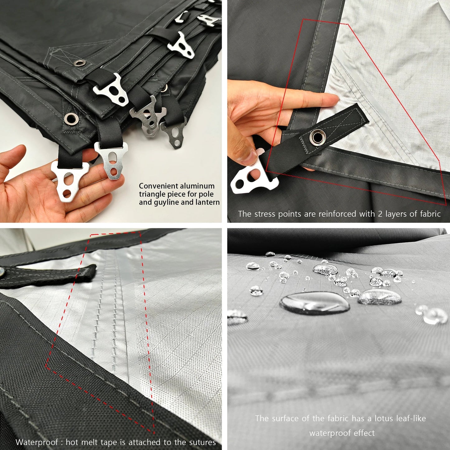 4x6 Large Heavy Duty Waterproof Tarp