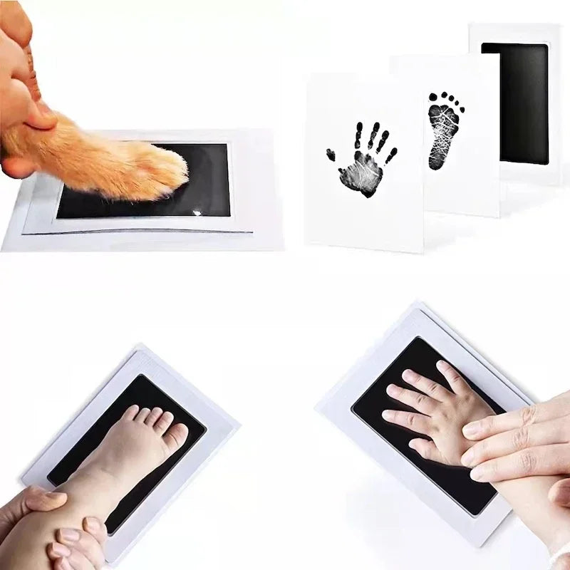Newborn Hand & Footprint Kit – Inkless Baby Keepsake Set (0–6 Months)
