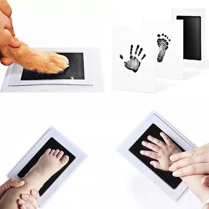Newborn Hand & Footprint Kit – Inkless Baby Keepsake Set (0–6 Months)