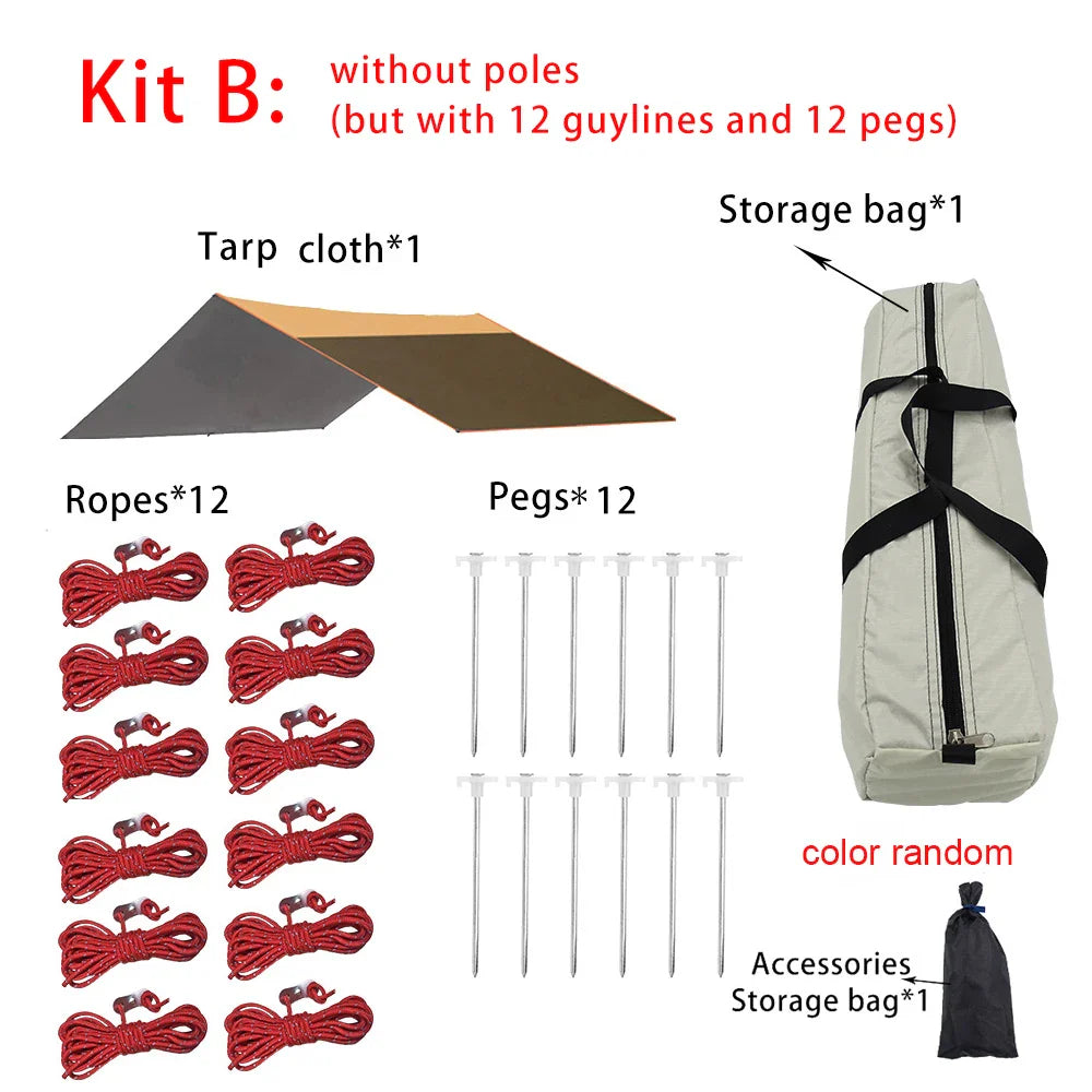 4x6 Large Heavy Duty Waterproof Tarp