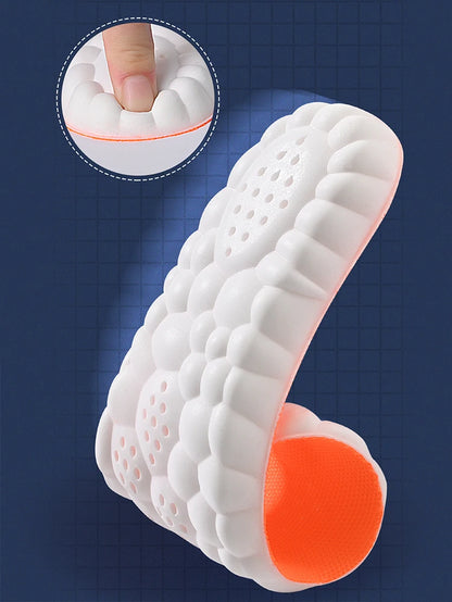 Sports Comfort Insoles – Breathable Arch Support & Shock Absorbing Shoe Inserts (2 or 4 Pairs)