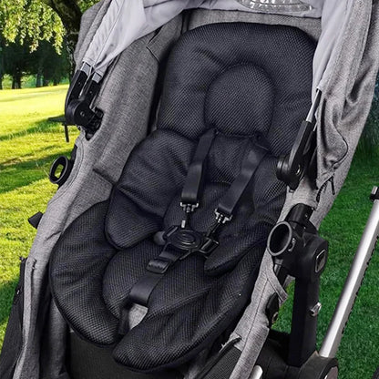Universal Reversible Baby Stroller Seat Pad – Soft Double-Sided Pram & Car Seat Cushion