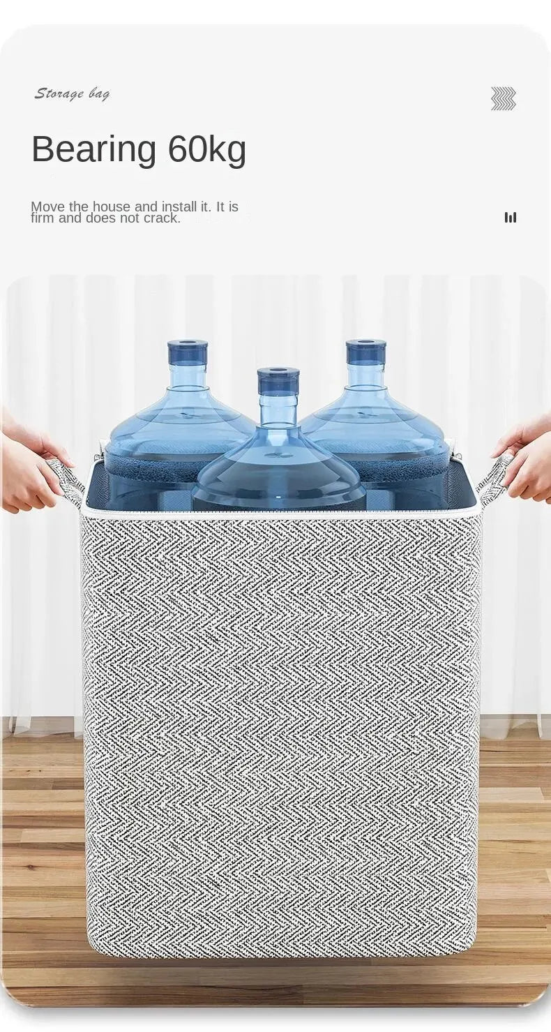 Large Capacity Storage Bag – Foldable Closet & Wardrobe Organiser