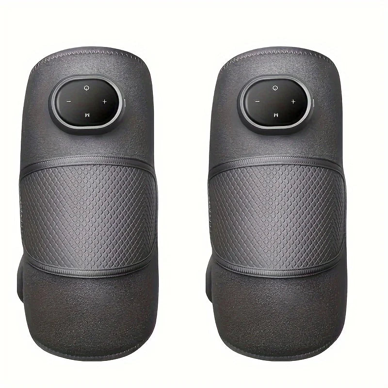 3-in-1 Heated Knee Massager – Adjustable Heat & Vibration Wrap for Knees, Shoulders & Elbows