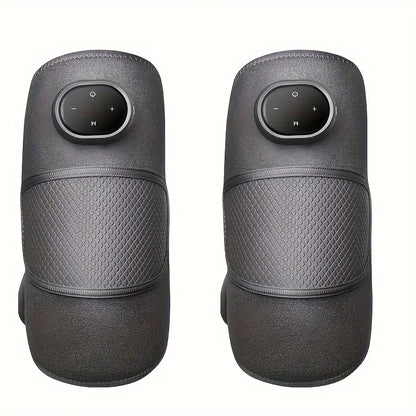 3-in-1 Heated Knee Massager – Adjustable Heat & Vibration Wrap for Knees, Shoulders & Elbows
