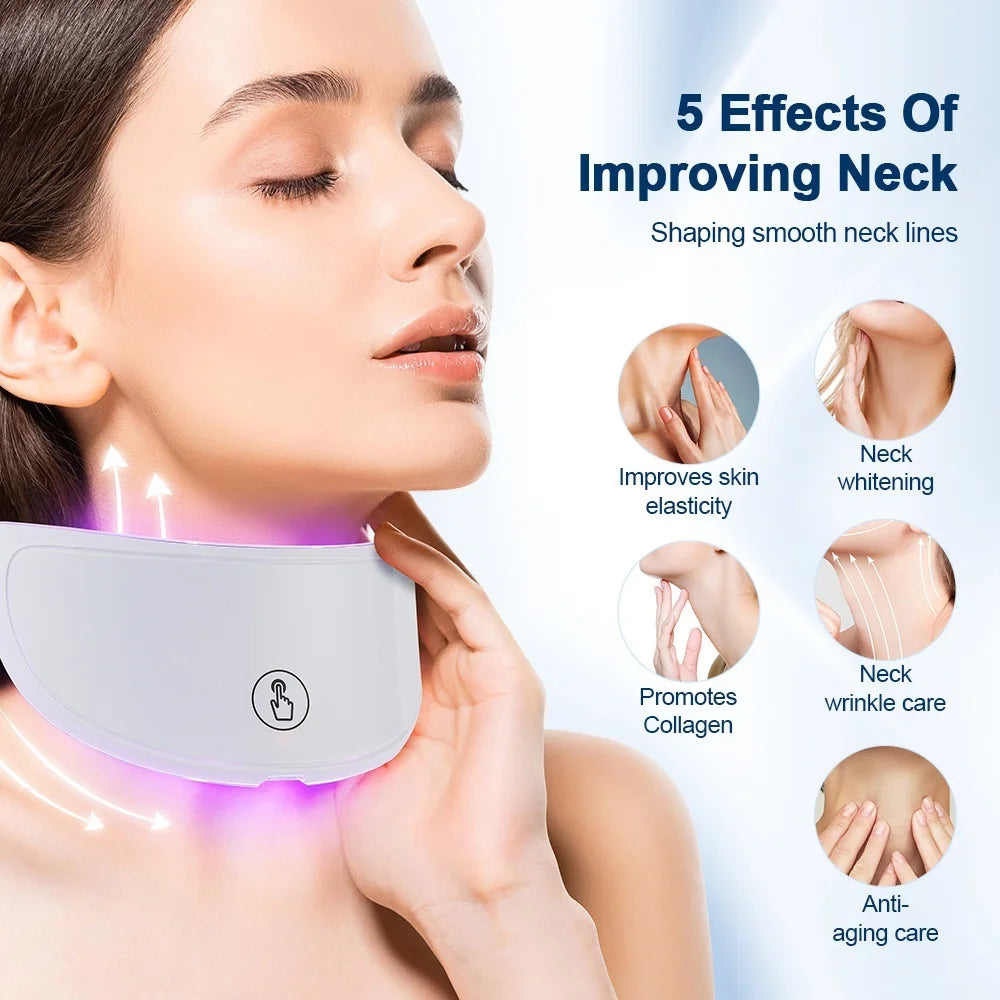 7-Colour LED Light Therapy Face & Neck Mask