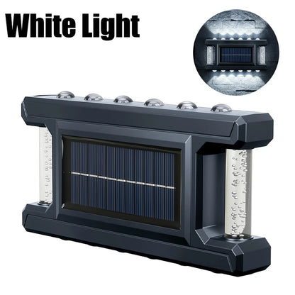 Solar LED Wall Light – Waterproof Up & Down Outdoor Garden Light