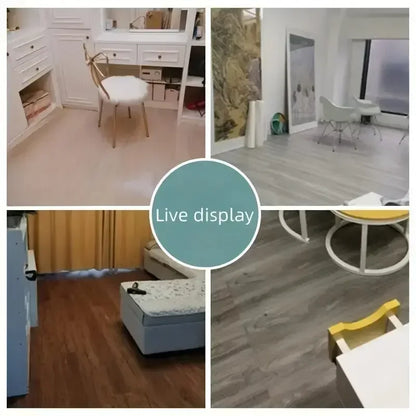 Peel & Stick Waterproof Vinyl Plank Flooring (4 sizes & 10 designs available)