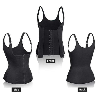 Waist Trainer Shapewear Tank – Tummy Control Compression Top