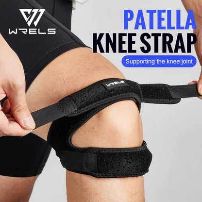 Adjustable Patella Knee Brace – Professional Knee Support Strap for Running & Sports