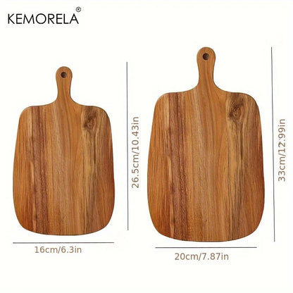 Wooden Serving Board – Durable Cutting Board for Bread, Cheese & Fruit