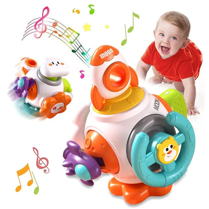 Educational Busy Cube – Sensory Learning Toy for Kids