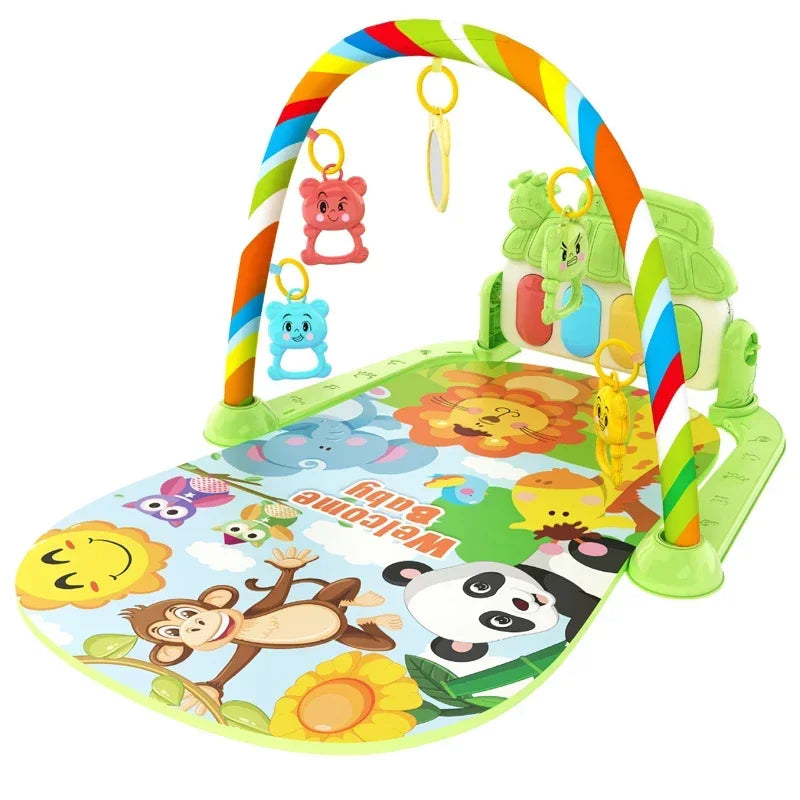 Baby Piano Play Mat Gym – Musical Activity & Tummy Time Toy (0–36 Months)