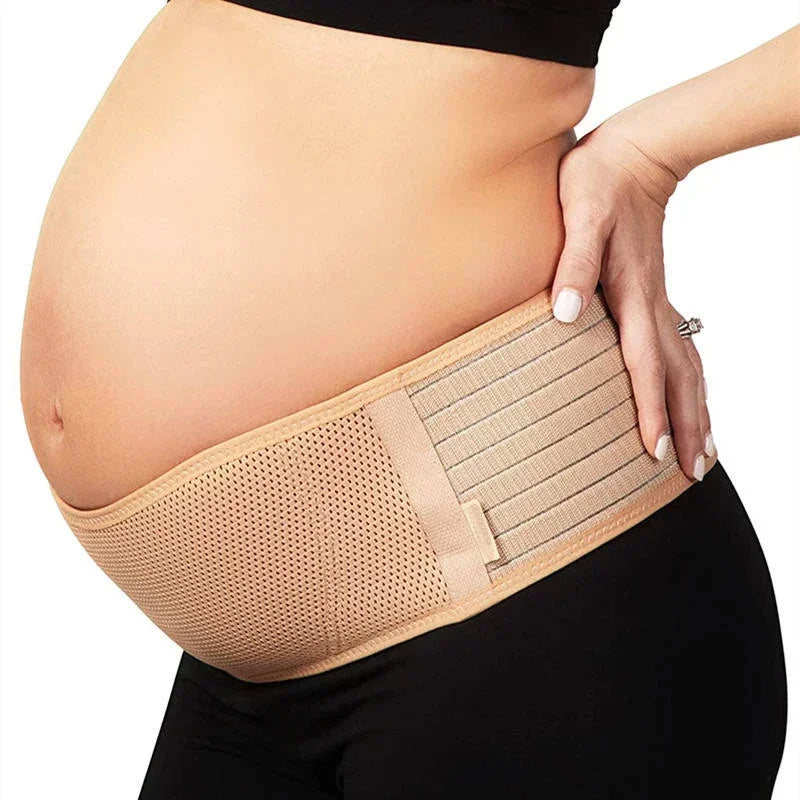 Pregnancy Belly Support Belt – Adjustable Maternity Support Band