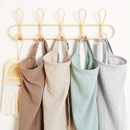 Breathable Nursing Cover Scarf – Lightweight Breastfeeding Cover-Up