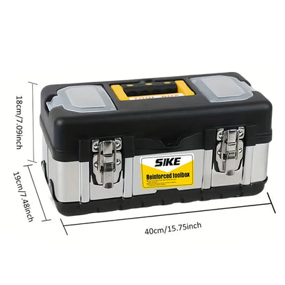 Stainless Steel Double Layer Tool Box