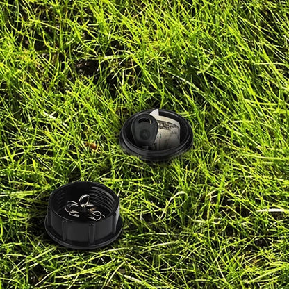 Hidden Sprinkler Key Safe – Outdoor Concealed Spare Key & Valuables Storage Box
