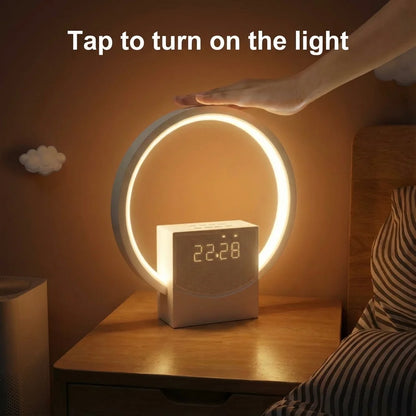 Sunrise Alarm Clock with Bluetooth Speaker, White Noise & Touch Night Light
