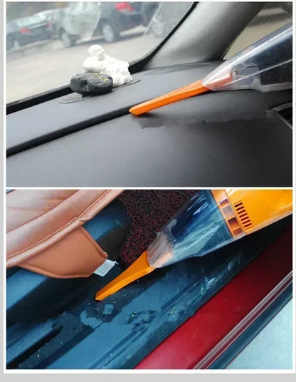 12V Handheld Car Vacuum Cleaner – Wet & Dry Portable 120W Cleaner