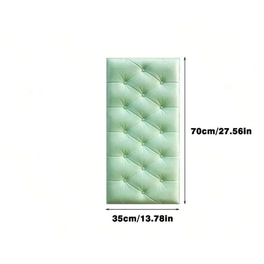 3D Self-Adhesive Foam Wall Stickers (9 colours available)