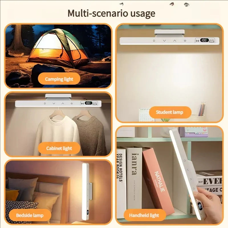 Rechargeable Magnetic LED Desk Lamp – Touch Control Night Light
