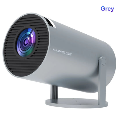 MAGCUBIC HY300 PRO Smart Projector – Android 14 WiFi 6 Bluetooth Home Cinema Projector