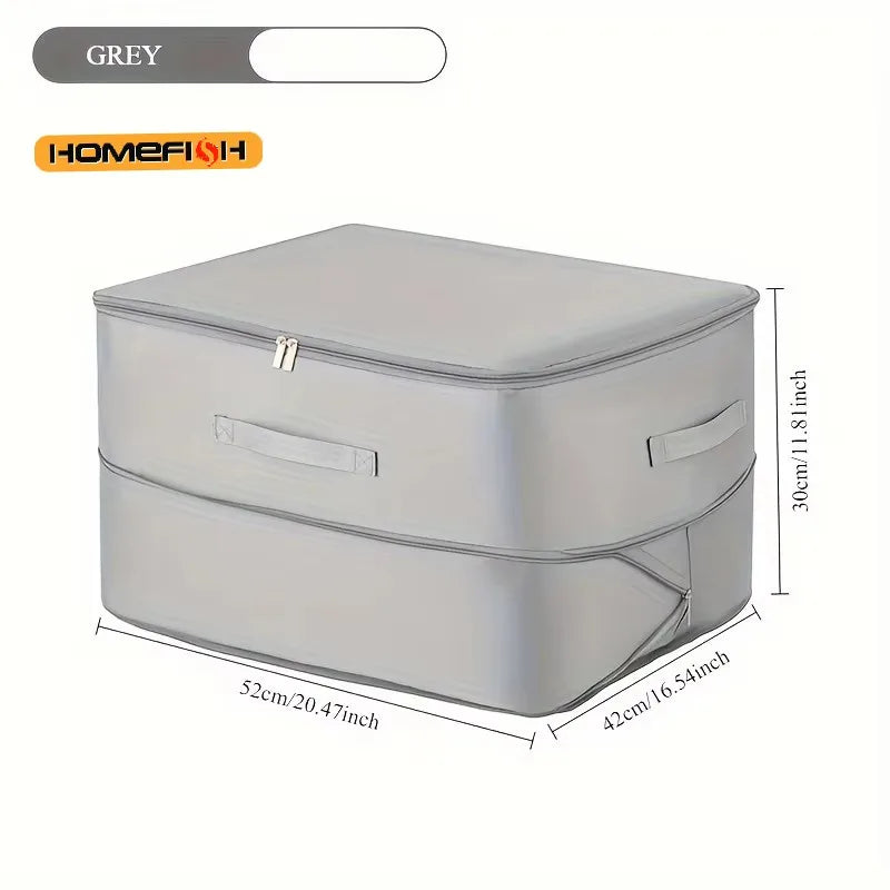 Self-Compressing Storage Bag – Heavy Duty Clothes & Quilt Organiser